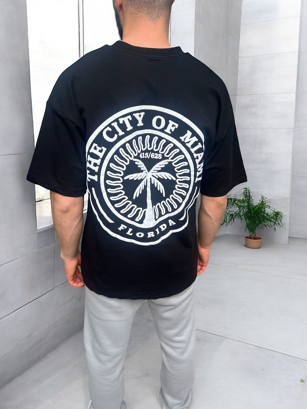T-Shirt oversize 260GR The City of Miami