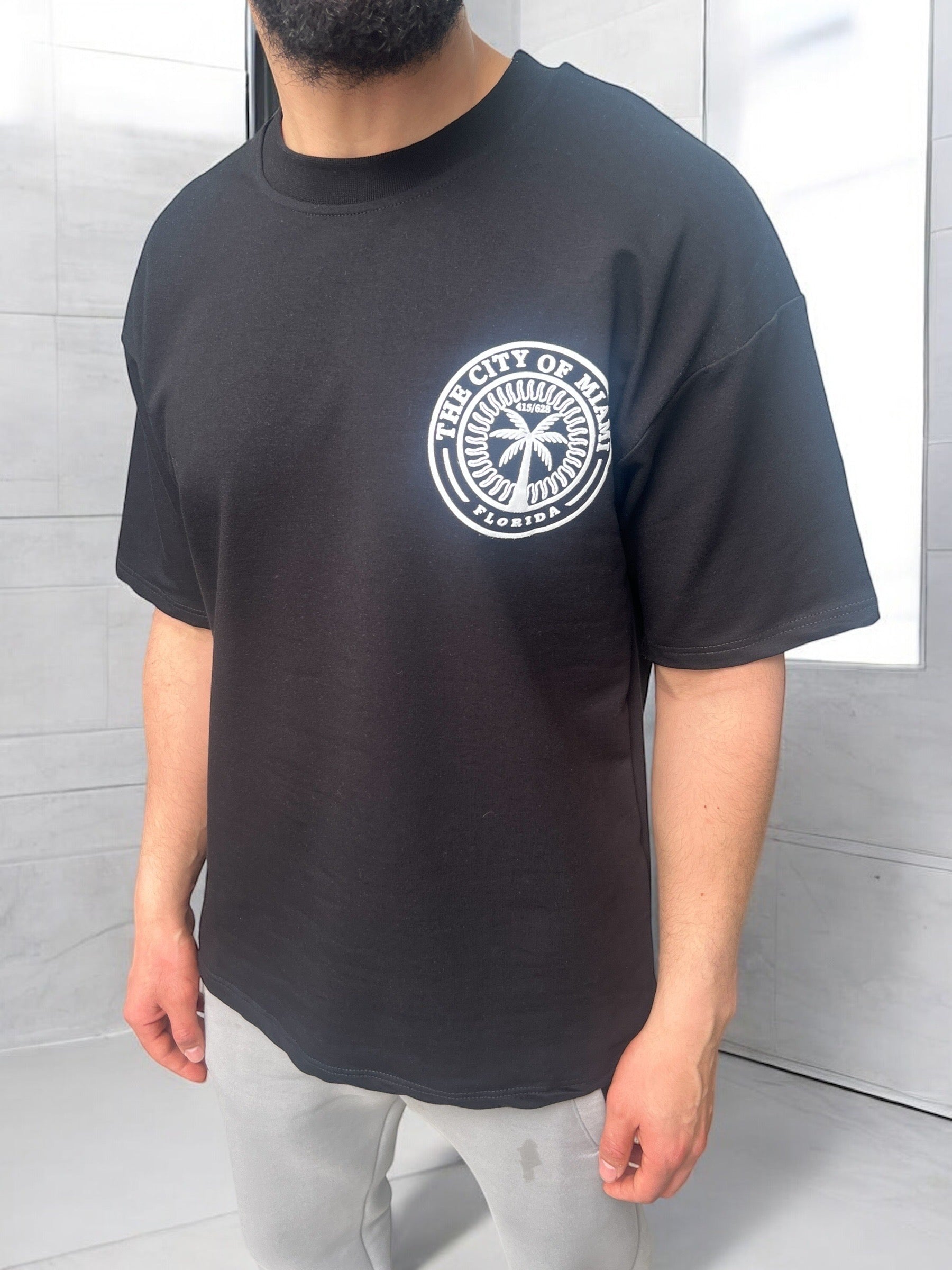 T-Shirt oversize 260GR The City of Miami