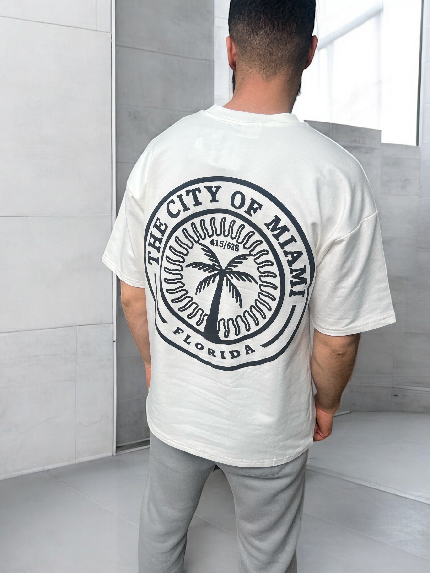 T-Shirt oversize 260GR The City of Miami