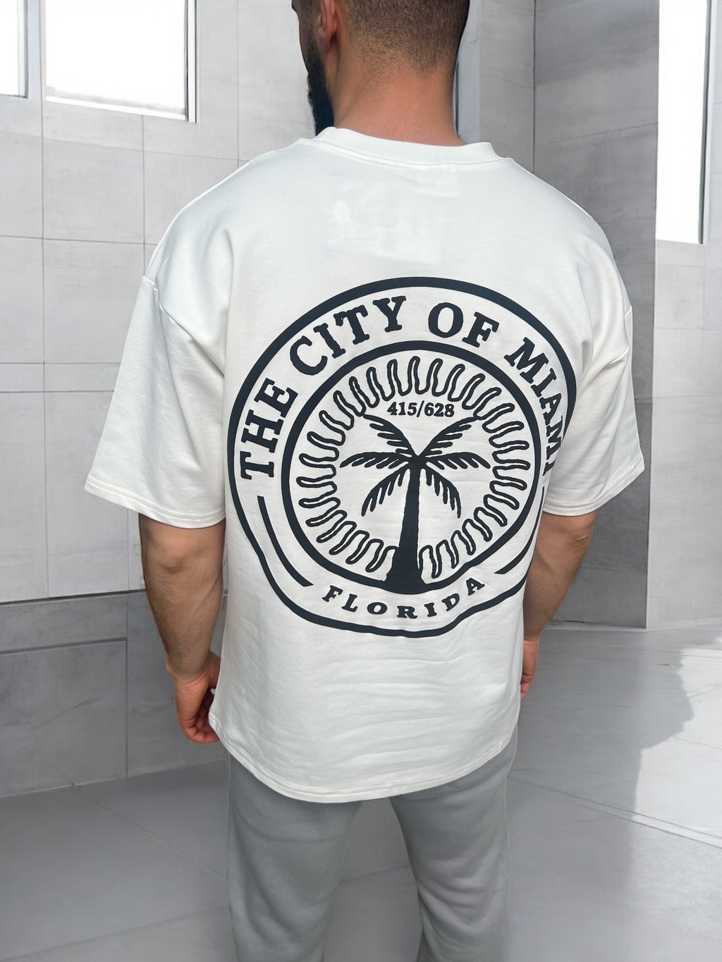 T-Shirt oversize 260GR The City of Miami