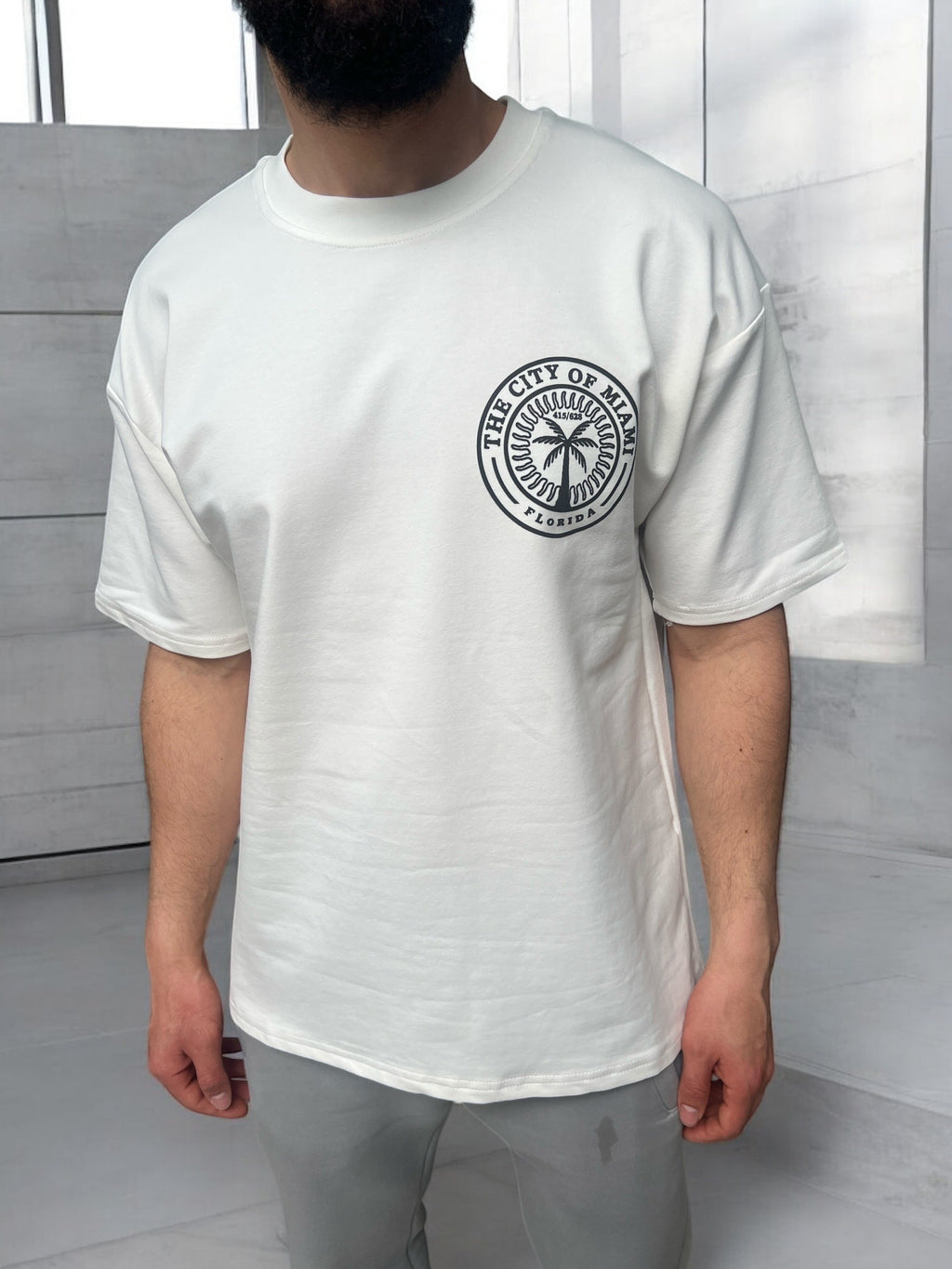T-Shirt oversize 260GR The City of Miami