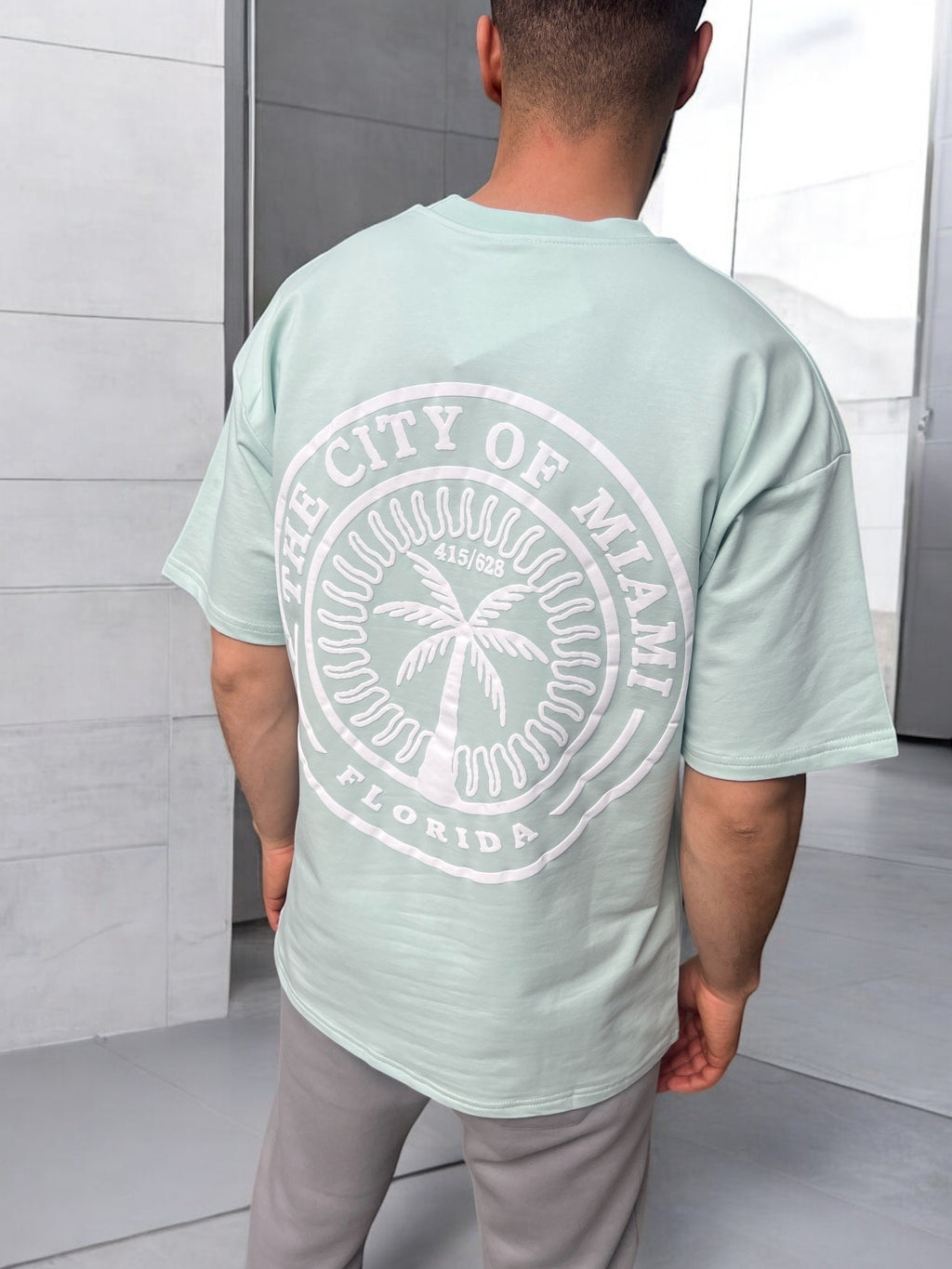 T-Shirt oversize 260GR The City of Miami