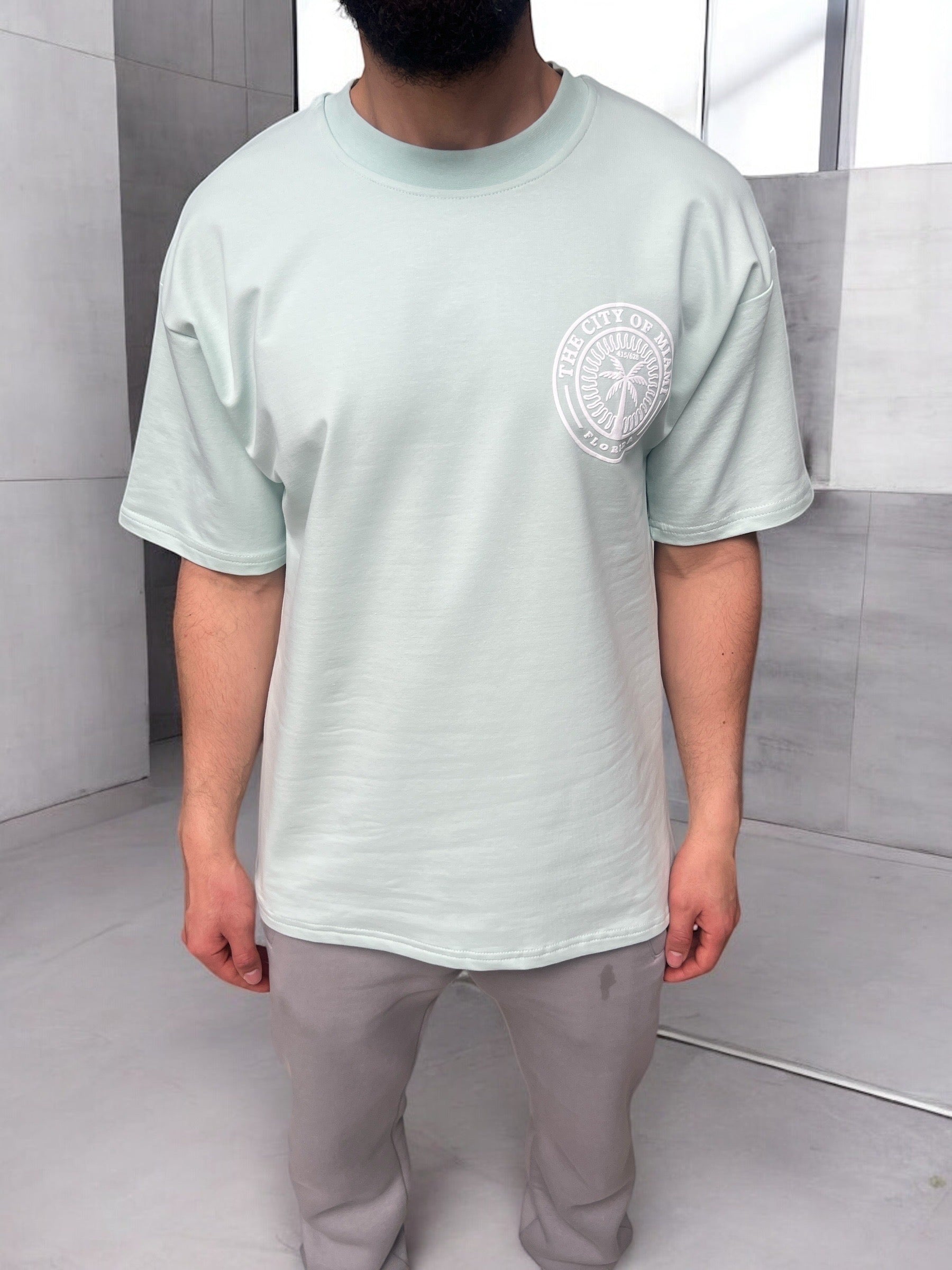 T-Shirt oversize 260GR The City of Miami