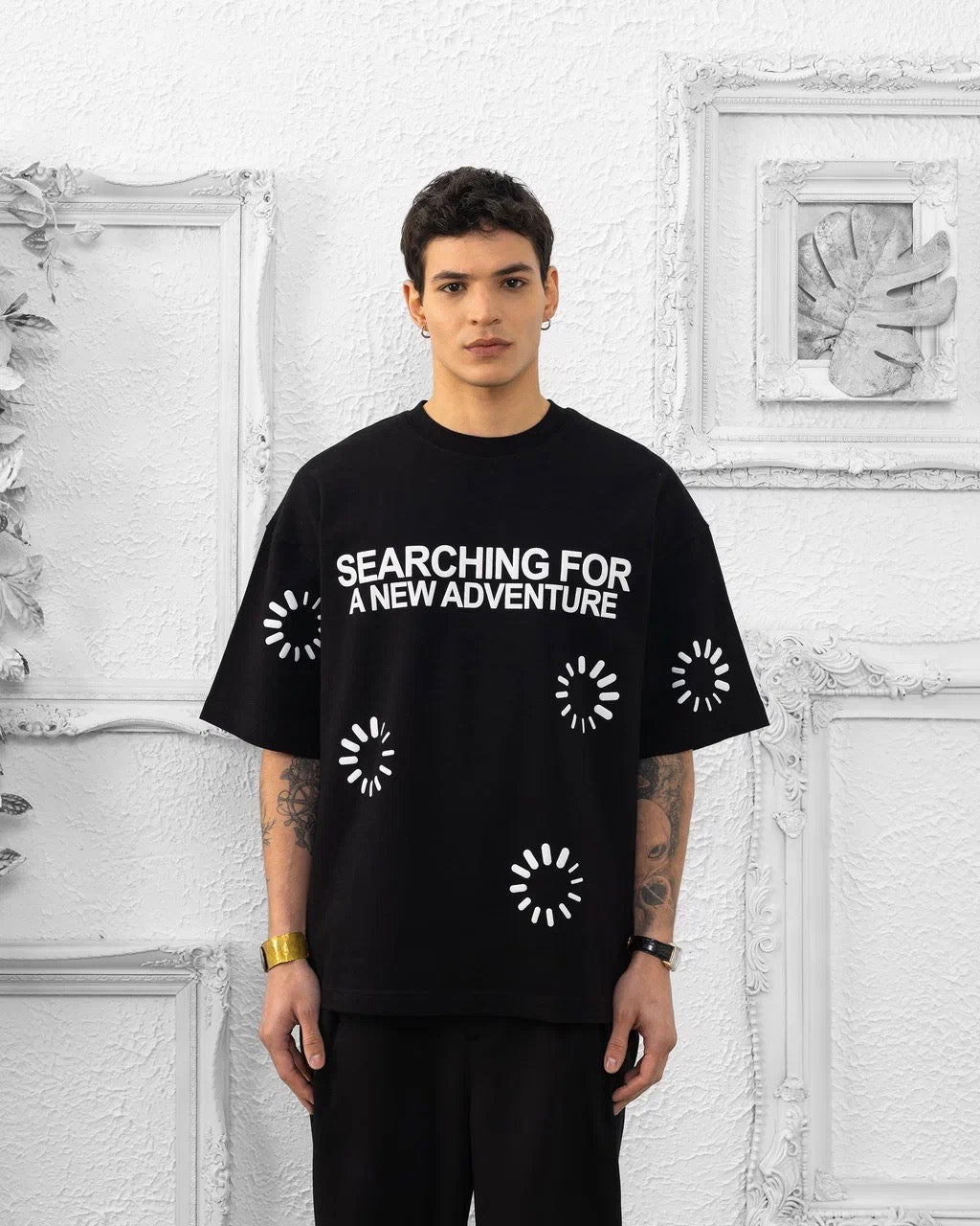 T-Shirt oversize 280 GR Searching