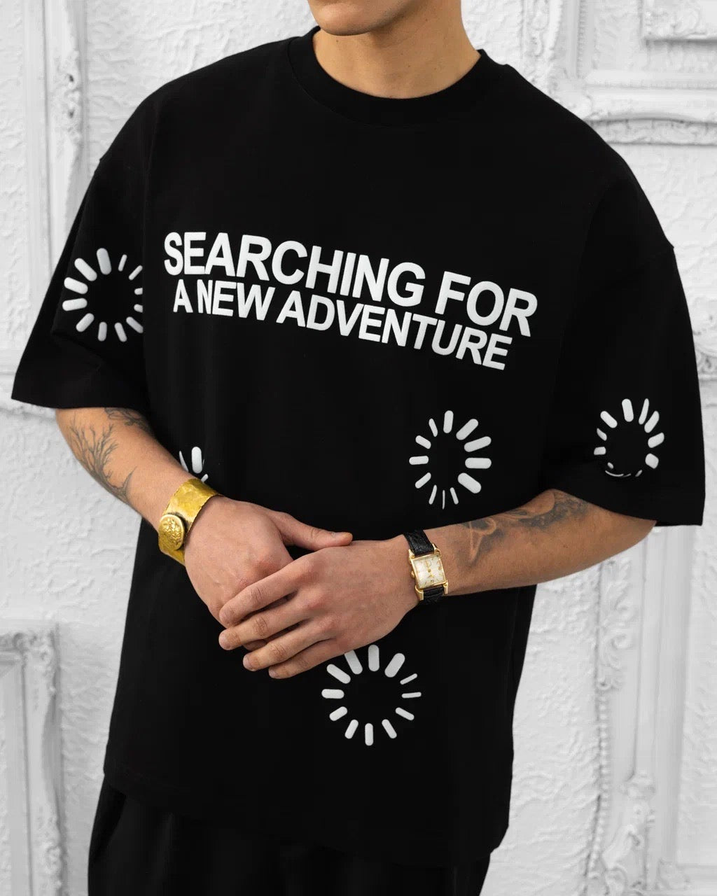 T-Shirt oversize 280 GR Searching