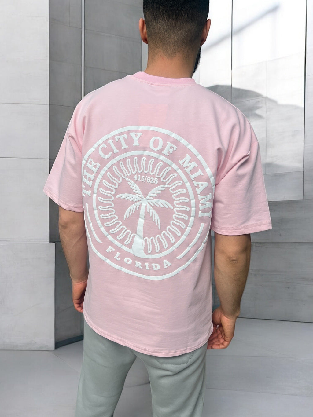 T-Shirt oversize 260GR The City of Miami
