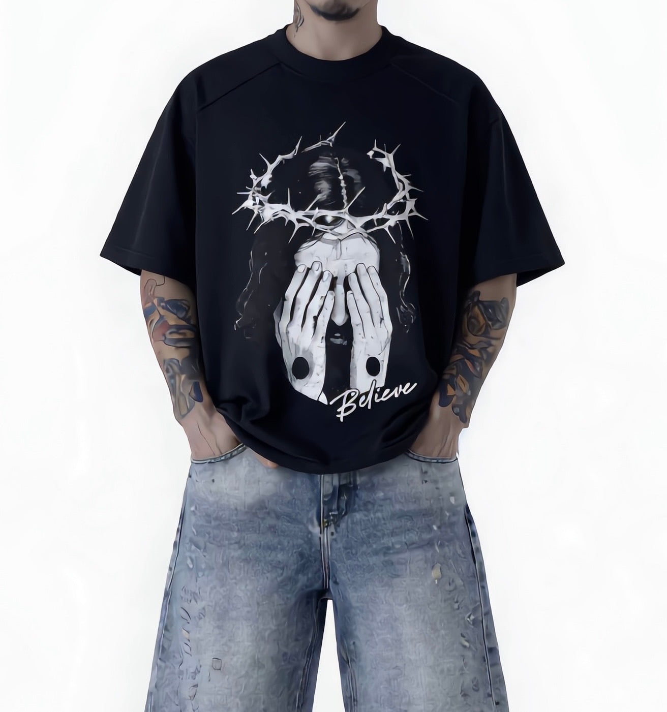 T-shirt Gesu’ nera