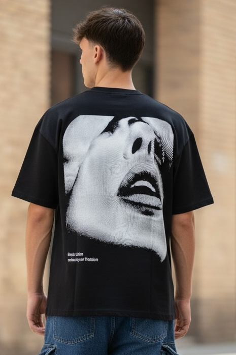 T-Shirt stampa donna retro