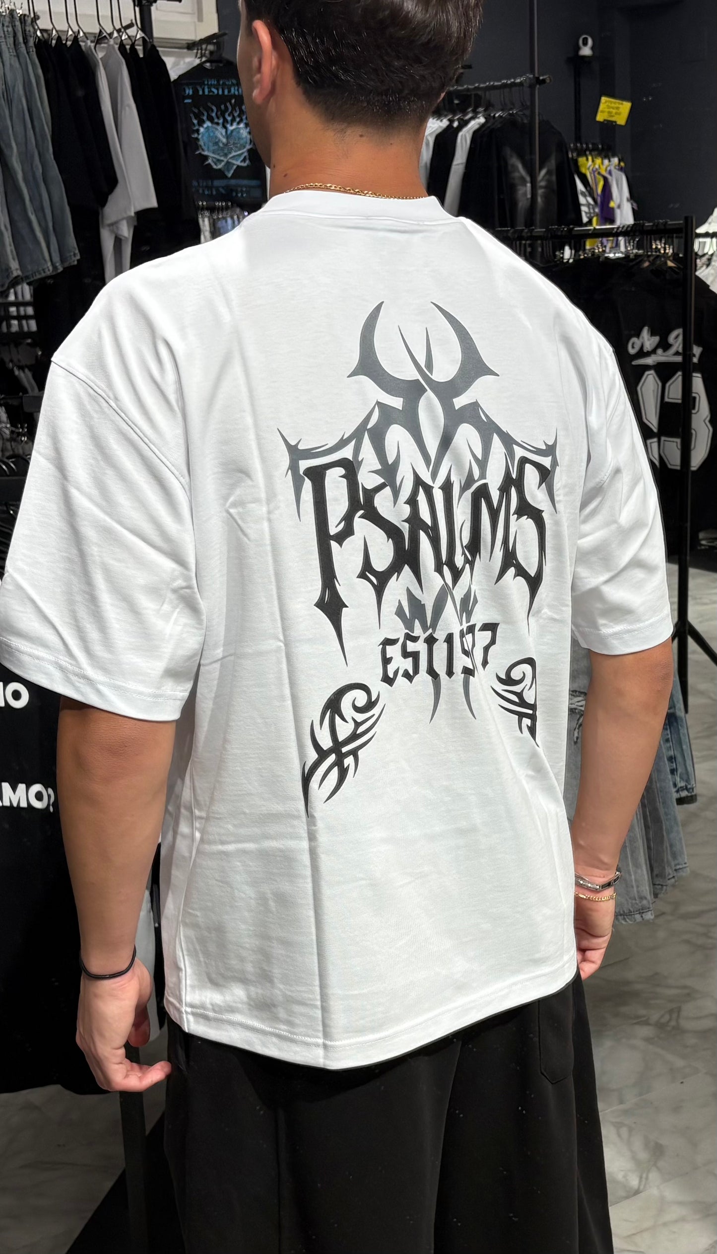 T-Shirt stampa dietro