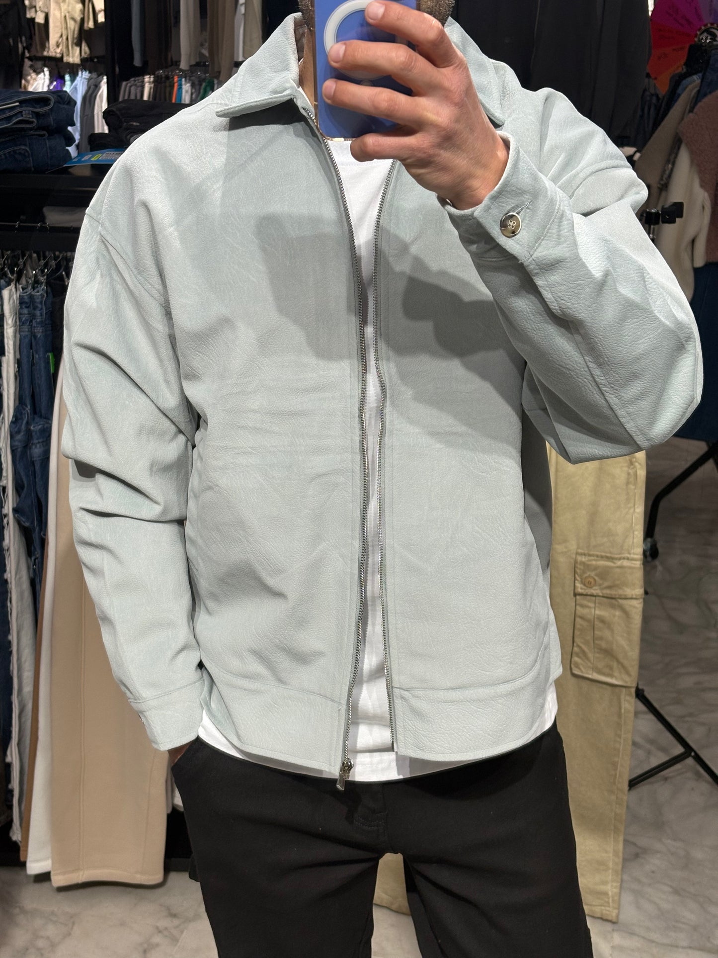 Giacchetto grigio chiaro